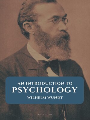 cover image of An introduction to psychology